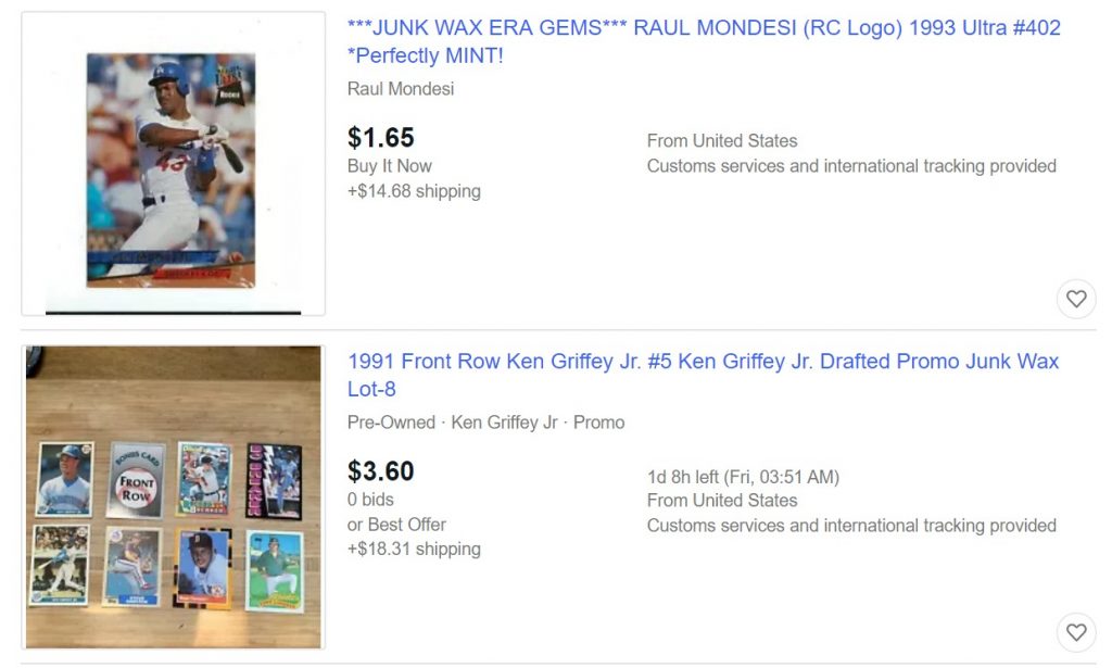 What Was The Junk Wax Era?