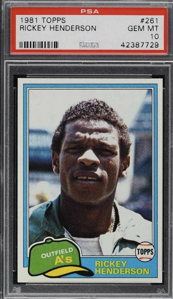 1981 Topps Rickey Henderson
