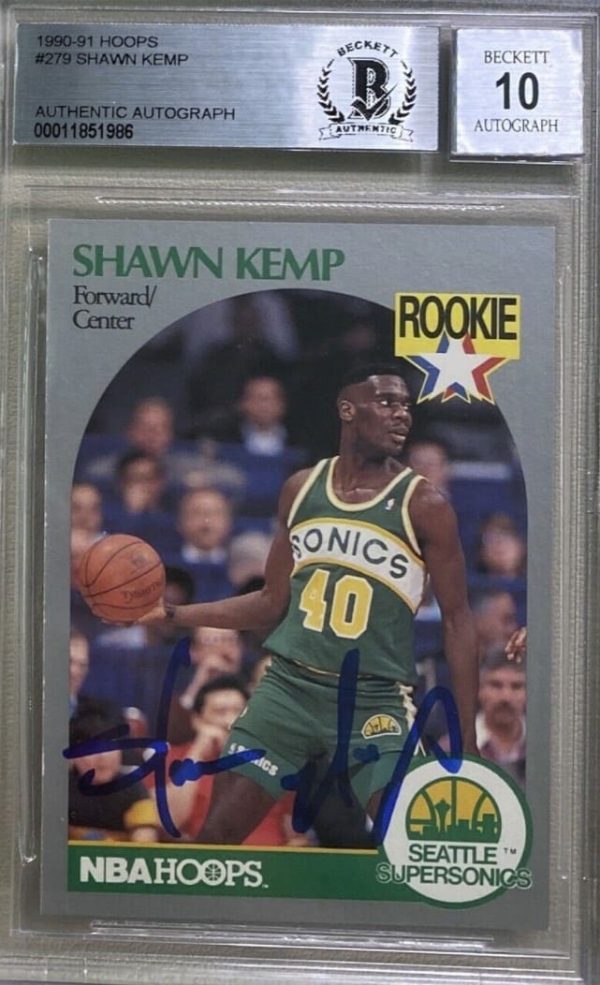 Shawn Kemp Rookie Card Checklist
