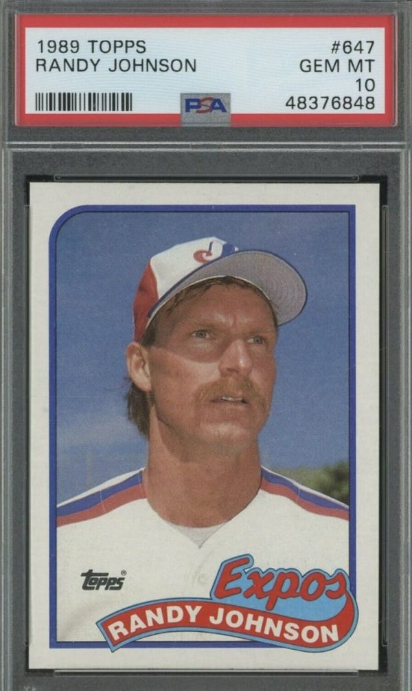 Topps Randy Johnson Randy Johnson Rookie Card Checklist