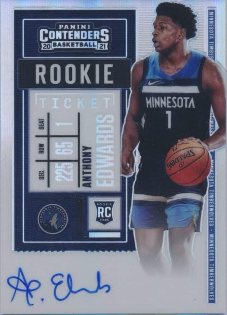 Anthony Edwards Rookie Card Options