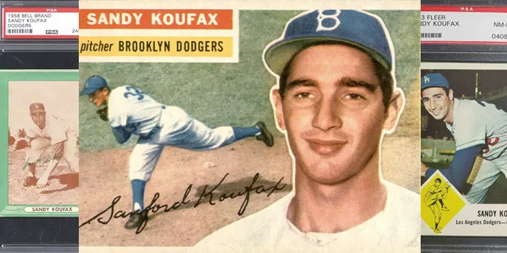 Sandy Koufax Rookie Card - And Other Great Cards